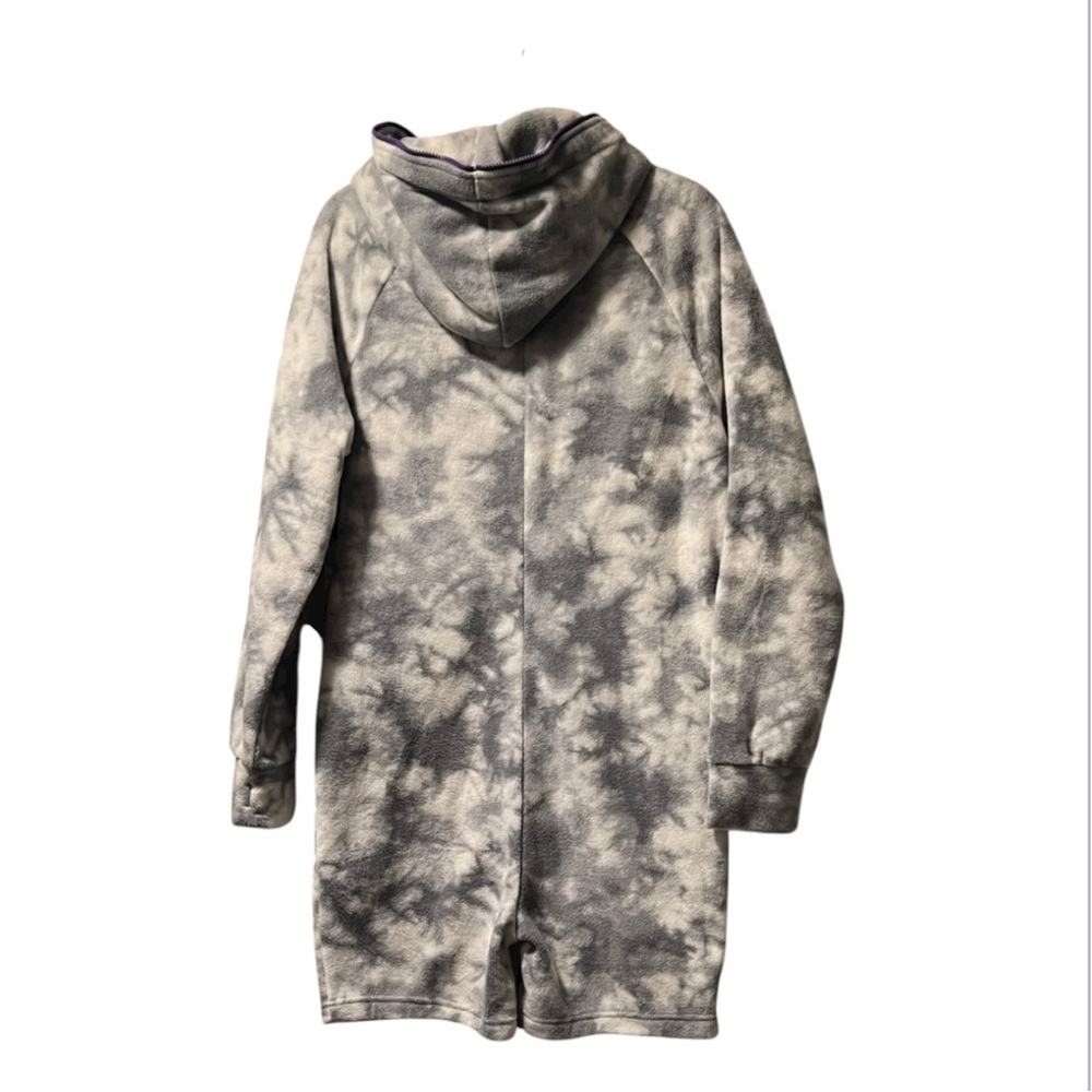 Chubbies Men’s Grey Purple Dazed and Amused The Chubbsie Fleece Romper Sz S EUC - Picture 4 of 9